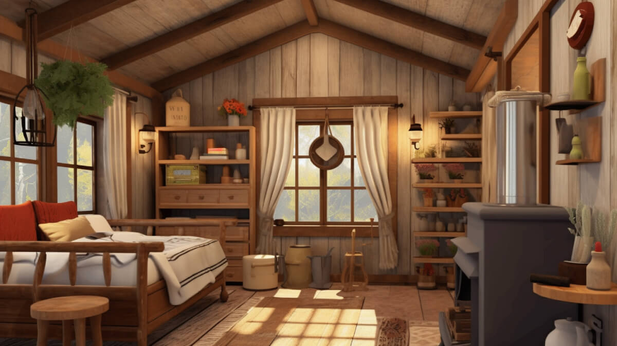 Hesyta-online-interior-design-with-a-rustic-cabin-inspired-tiny-home