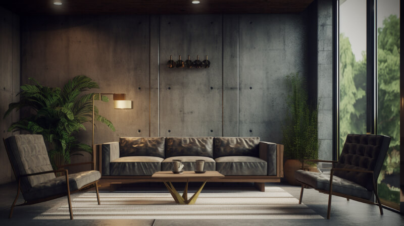 Hestya-trendy-brutalism-living-room-for-winter-2023